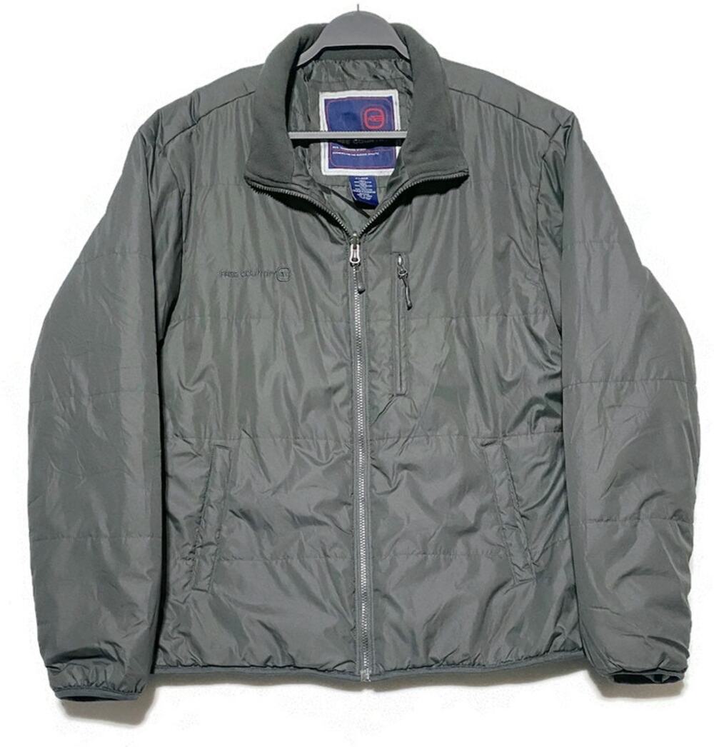 Free Country Men's XL Black Full Zip Fleece Jacket Polyester Lined